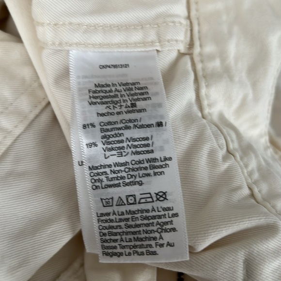 Madewell Griff Superwide-Leg Cargo Pants in Garment Dye Vintage Canvas Size 27 - Picture 5 of 5